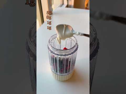 1 smoothie. 113g of protein. #shorts